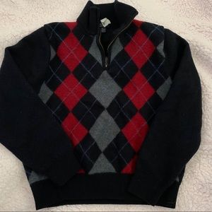 Checkers men’s sweater
